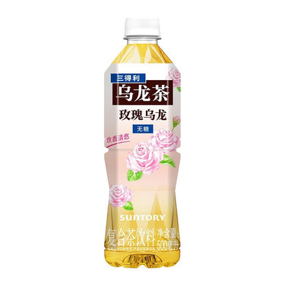 [新货亏本冲销量] 三得利 无糖乌龙茶 低糖乌龙茶 茉莉乌龙茶 清香乌龙铁观音 枇杷花白茶 橘皮乌龙 栀意乌龙 植物茶麦茶 桂花乌龙 原味茶饮料 Suntory Sugar Free Oolong Jasmine Tea (500ml)
