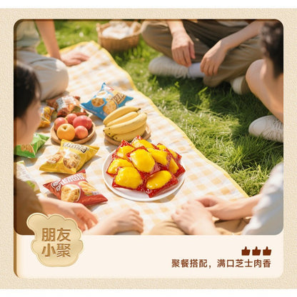 [新货亏本冲销量] 比比赞 炙烤芝士肉脯 高蛋白鸡肉铺 追剧解馋零食 芝士控小零食 Bibizan Roasted Cheese Chicken Jerky High Protein Healthy Savory Snacks (100g)