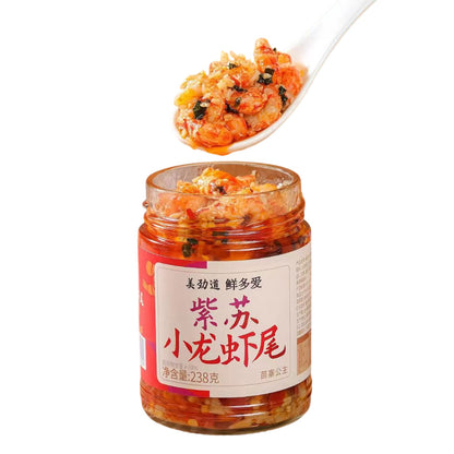 [新货亏本冲销量] 鲜多爱 香辣蒜蓉虾尾 去壳小龙虾虾肉 Spicy Garlic Crawfish Tail (238g)