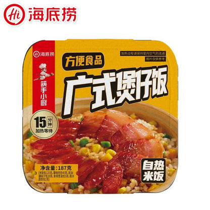 [新货亏本冲销量] 海底捞 自煮火锅 自热米饭 自热懒人小火锅 麻辣嫩牛 麻辣小酥肉 三荤五素 番茄小酥肉 番茄牛腩 脆爽牛肚 香辣素食 松茸鸡汤 麻辣烫 HaiDiLao Self-Heat Mini Hotpot  (1s)