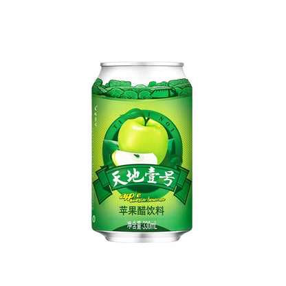 [新货亏本冲销量] 天地壹号 苹果醋饮料 天地一号 火锅烧烤撸串冰镇神饮 0脂肪 低能量 TianDiYiHao Apple Cider Vinegar (650ml)