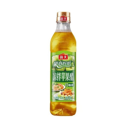 [新货亏本冲销量] 海天 苹果醋 清爽型 拌炒炸煮 多样烹饪 0脂肪苹果醋 不建议直接饮用 沙拉苹果醋 韩式炸鸡调料 Haday Apple Cider Vinegar (450ml)
