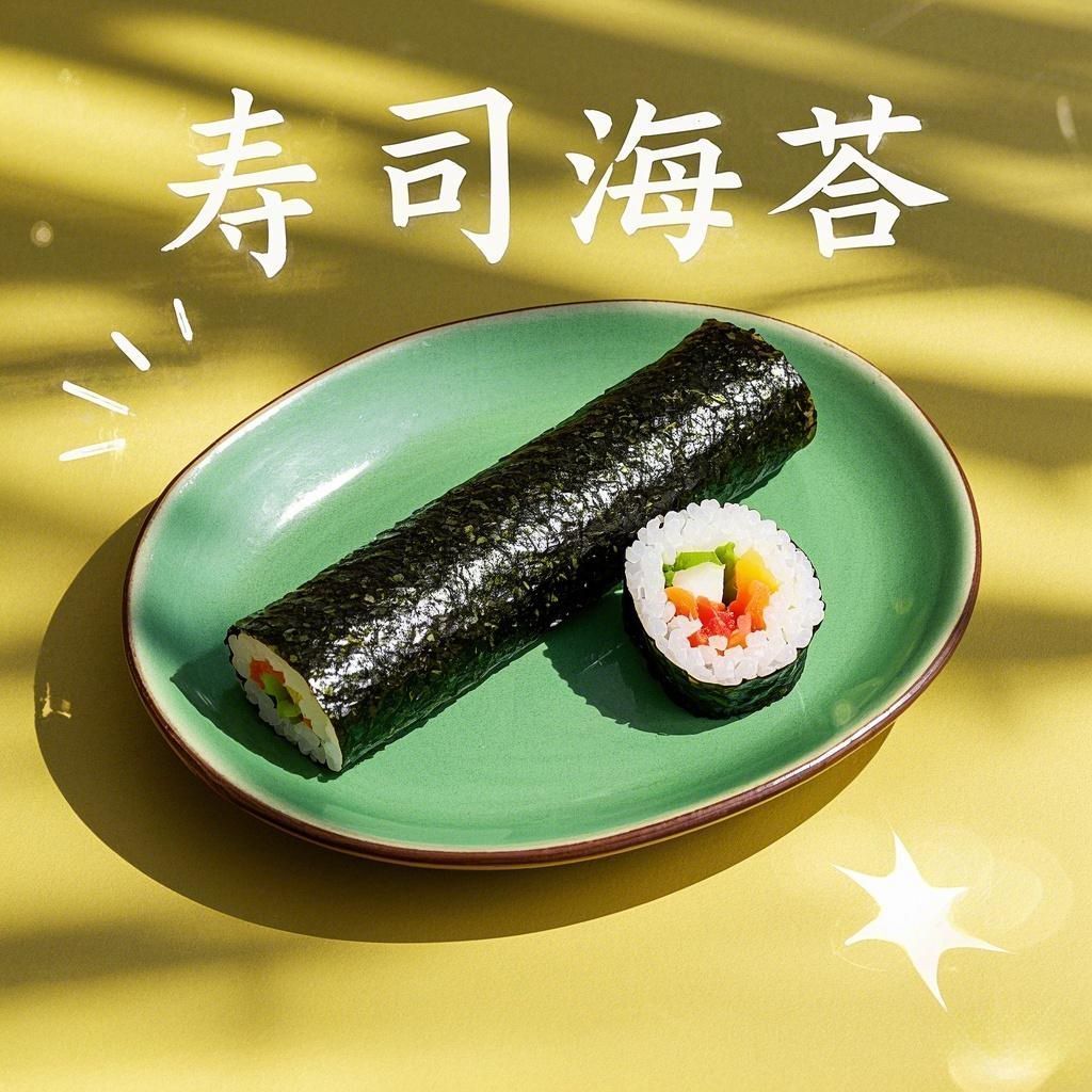 [新货亏卖冲销量] 光庆 寿司海苔大片 紫菜包饭 专用海苔片 家用寿司 食材料理 材料 Sushi Seaweed Sheets (50s)