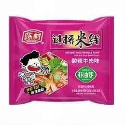 [新货亏卖冲销量] 陈村 过桥米线 袋装速食米粉 香菇 麻辣 酸汤牛肉口味 非油炸方便 夜宵米线 Rice Noodle Instant Noodles (100g)