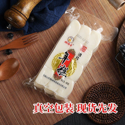 [新货亏本冲销量] 峰味园 火锅年糕 韩式小年糕条 火锅食材 烤炸炒脆皮糯 水磨工艺 糯滑Q弹 爽滑软糯 FengWeiYuan Hotspot Rice Cake Toppoki (400g)