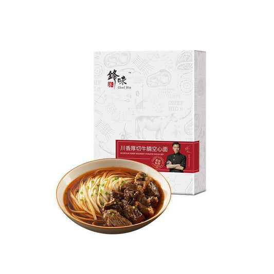 [新货亏本冲销量] 锋味派 空心面 川香厚切牛腩空心面 番茄浓汤牛腩空心面 Chef Nic Beef Brisket Noodle Soup (460g)