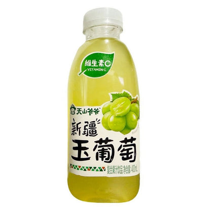 [新货亏本冲销量] 元气森林 天山爷爷 复合果汁饮料 新疆甜石榴玉葡萄 Genki Forest Grandpa Tianshan Mixed Fruit Juice Xinjiang Sweet Pomegranate (400ml)