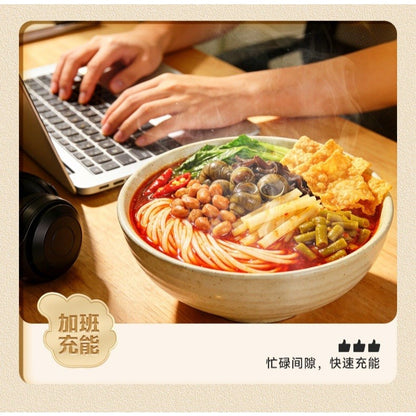 [新货亏本冲销量] 比比赞 柳州螺蛳粉 正宗广西特产腐竹速食米粉 酸辣粉 夜宵风味小吃 Bibizan Liuzhou LuoSiFen River Snail Instant Rice Noodles (260g)