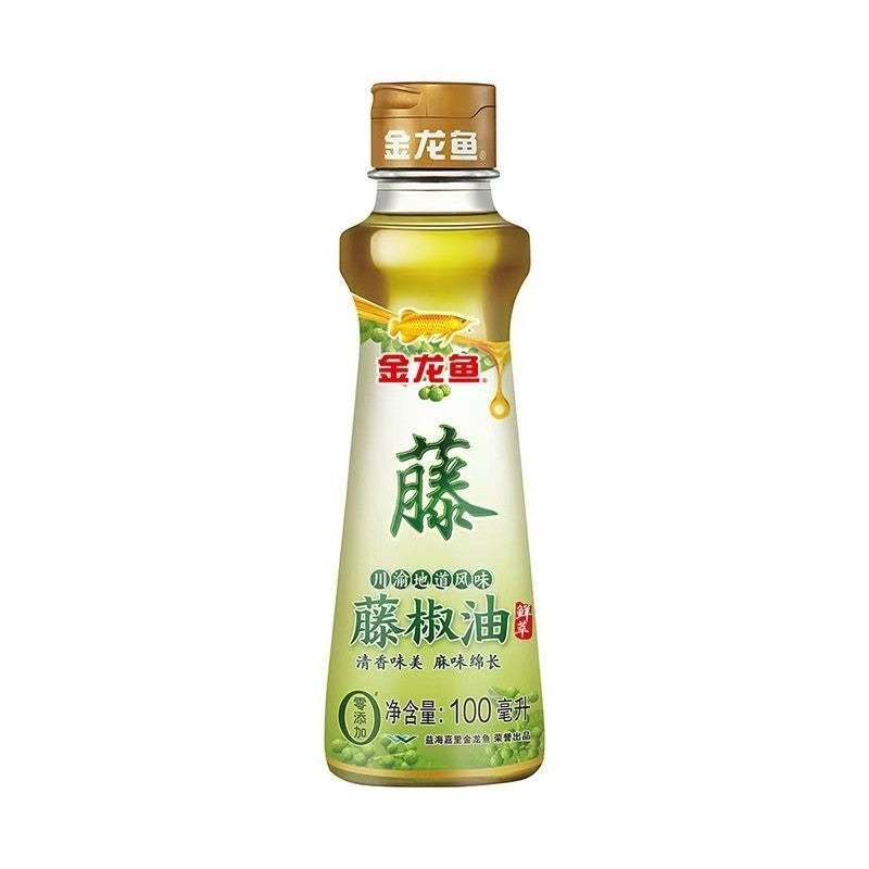 [新货亏本冲销量] 金龙鱼 芝麻油纯香油 花椒油 小瓶装  凉拌菜面火锅家商用调料油 Arawana Arowana Jing Long Yu Pure Sesame Oil Sichuan Pepper Oil (110ml)