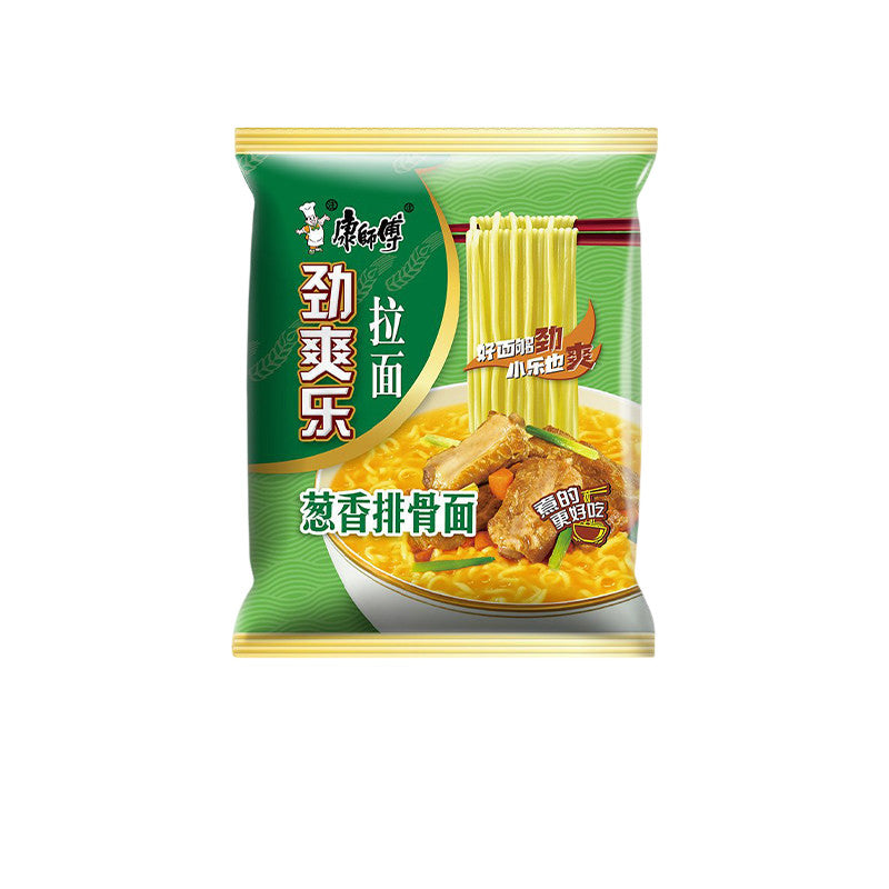 [新货亏本冲销量] 康师傅 好滋味 红烧牛肉面 酸菜牛肉面 香辣牛肉面 葱香排骨面 康师傅袋装方便面 劲爽乐拉面 劲爽拉面 KangShiFu Braised Beef Instant Noodle (80g)