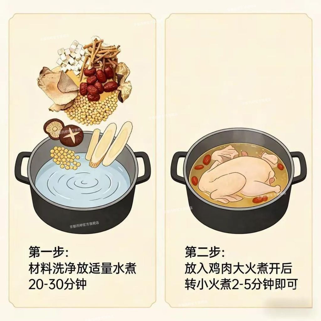 [新货亏卖冲销量] 中封 莫氏鸡煲汤料 五指毛桃茯苓黄豆汤 家用炖鸡汤料 广东老火汤煲 汤调味料 Chicken Soup Herbal Mix (120g)