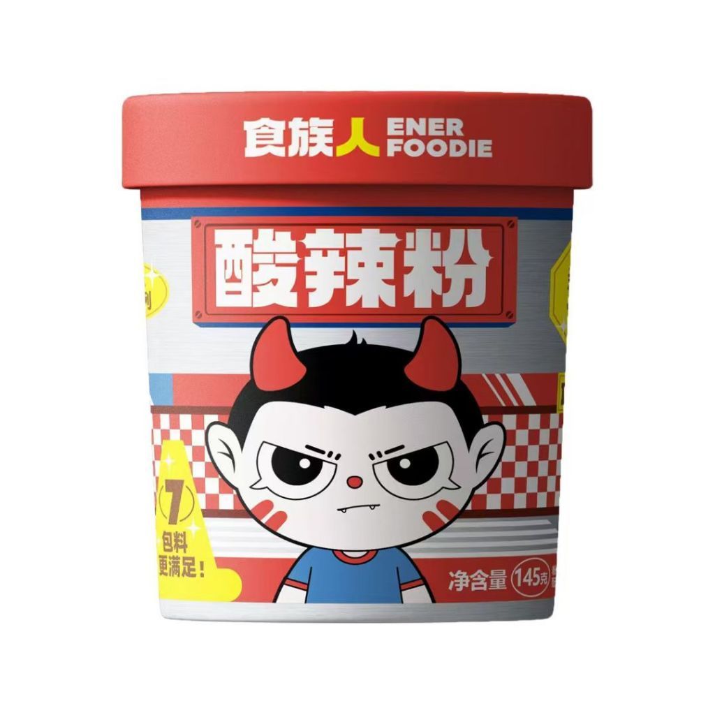[新货亏本冲销量] 食族人 花生 豌豆 卤蛋 贡菜 锅巴 香菜 酸辣粉 花甲粉 螺蛳粉 麻酱米线 爆肚粉 重庆小面 番茄牛肉粉 鸭血粉丝 麻酱小宽粉 米线 火锅粉 ShiZuRen Hot & Sour Rice Noodles (1s)