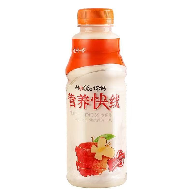 [新货亏本冲销量] 娃哈哈 营养快线 牛奶酸奶果汁 水果牛奶酸奶饮品 儿童学生营养早餐饮品饮料 Wahaha Nutri Express Yogurt Milk (500g)