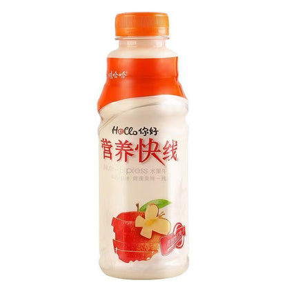 [新货亏本冲销量] 娃哈哈 营养快线 牛奶酸奶果汁 水果牛奶酸奶饮品 儿童学生营养早餐饮品饮料 Wahaha Nutri Express Yogurt Milk (500g)