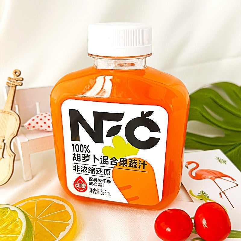 [新货亏本冲销量] 动康NFC果汁 非浓缩还原 不加水 不加水 不加任何添加剂 DongKang 100% NFC Juice (325ml)