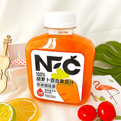 [新货亏本冲销量] 动康NFC果汁 非浓缩还原 不加水 不加水 不加任何添加剂 DongKang 100% NFC Juice (325ml)