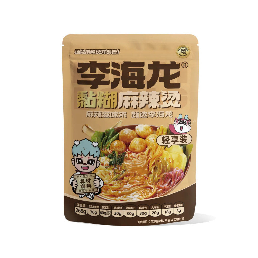 [新货亏本冲销量] 李海龙 正宗东北麻辣烫 老式黏糊 咸香 酸甜 速食懒人夜宵待煮面食 Mala Tang Spicy Soup Instant Noodles Ready To Cook