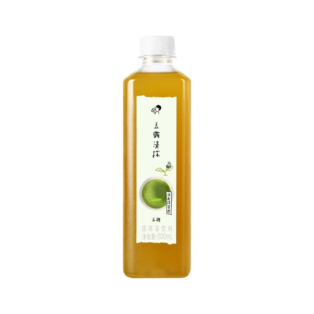 [新货亏卖冲销量] 无糖原味茶饮 茉莉清抹 玉露茶饮料 清抹原味 即饮茶 新日期清爽 0负担 Sugar Free Jasmine Matcha Tea Drink (500ml)