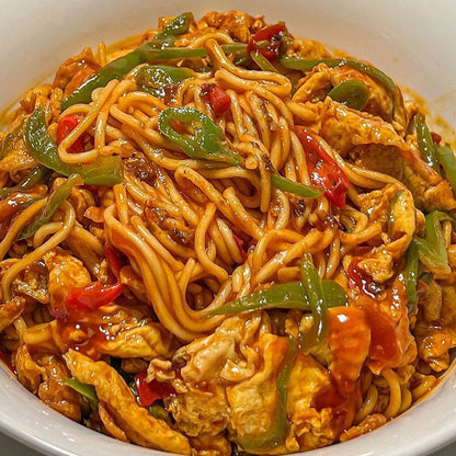 [新货亏卖冲销量] 赛贝雪 新疆拉条子 劲道爽滑 手工风味拌面 炒面汤面 方便速食 Xinjiang Hand-Pulled Noodles (500g)