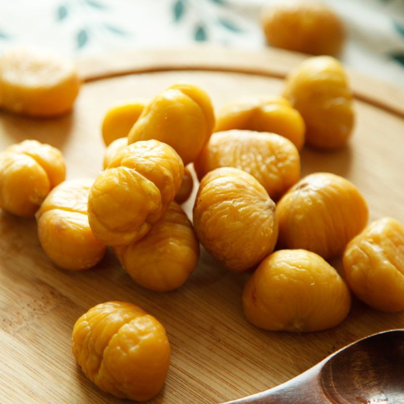 [新货亏卖冲销量]  栗优优 河北原味板 栗仁 即食甘栗仁 熟制去壳油栗 香甜软糯坚果 休闲零食 Chestnut Kernels Snack (50g)