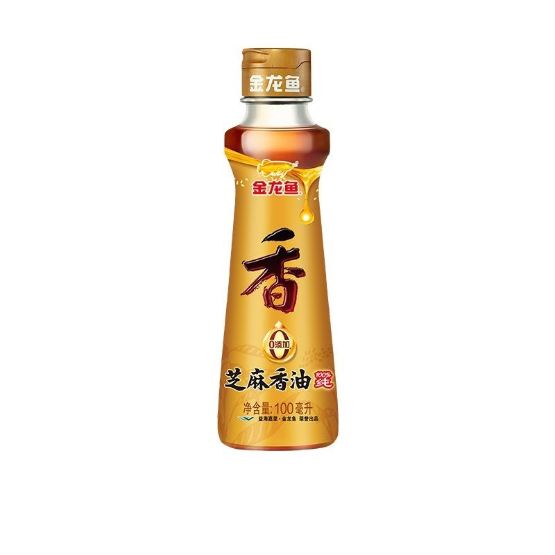 [新货亏本冲销量] 金龙鱼 芝麻油纯香油 花椒油 小瓶装  凉拌菜面火锅家商用调料油 Arawana Arowana Jing Long Yu Pure Sesame Oil Sichuan Pepper Oil (110ml)