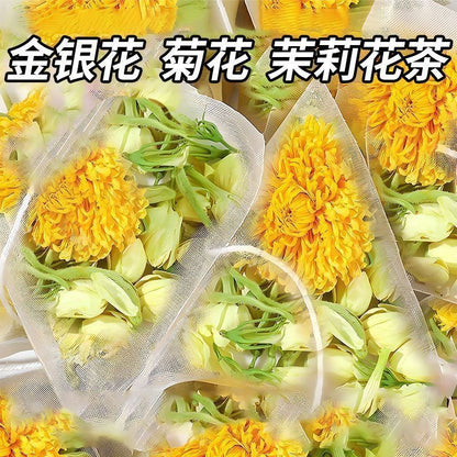 [新货亏卖冲销量] 叶同仁 金银花 菊花茉莉花茶 花草茶袋泡茶 冷泡热泡 养生茶 Floral Tea (40g)