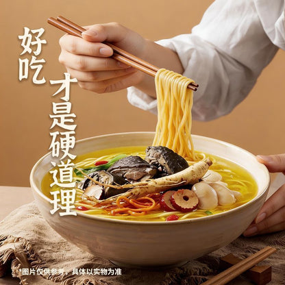 [新货亏卖冲销量] 白象 当归玉竹乌鸡汤面 人参枸杞乌鸡汤面 养生鸡汤 方便面速食汤面 Instant Chicken Soup Noodles (195g-196g)