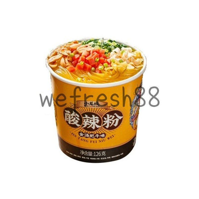 [新货亏本冲销量] 小龙坎 酸辣粉 金汤肥牛味 椒麻锅巴粉 XiaoLongKan Hot & Sour Sweet Potato Noodles (102g - 126g)