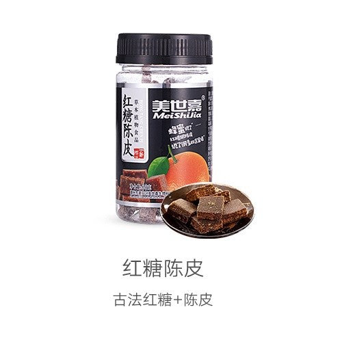 [新货亏本冲销量] 美世嘉 九制陈皮 九制川皮 佛手陈皮 玫瑰陈皮 红糖陈皮 菊花陈皮 无花果 九制杨梅 潮汕特产零食 浙梅梅条 酸梅粉 青梅条 MeiShiJia Dried Tangerine Peel Kulit Limau (1s)