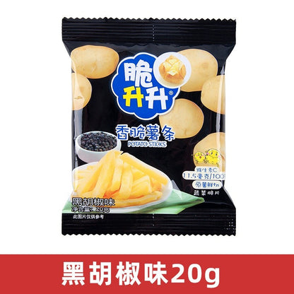 [新货亏本冲销量] 脆升升薯条 三只松鼠脆薯条 香脆薯条 CuiShengSheng Crispy French Fries Potato Sticks (20g)