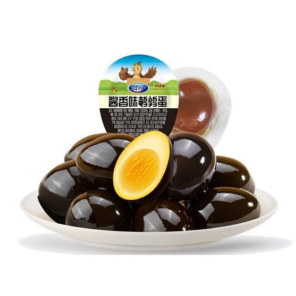 [新货亏本冲销量] 贤哥鹌鹑蛋 鹌鹑铁蛋 鹌鹑蛋 卤蛋 盐焗味 虎皮味 酱香味 XianGe Quail Eggs Snacks (1s)
