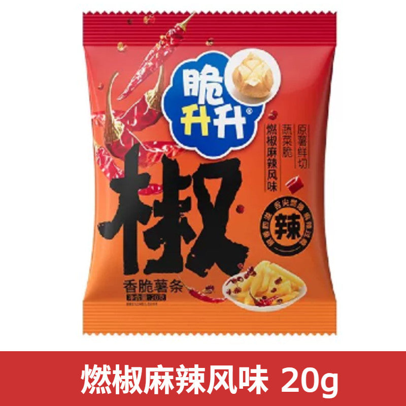 [新货亏本冲销量] 脆升升薯条 三只松鼠脆薯条 香脆薯条 CuiShengSheng Crispy French Fries Potato Sticks (20g)