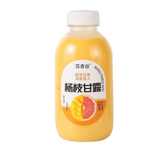 [新货亏本冲销量] 苏香谷 阿尔卑斯 杨枝甘露 芒果柚子西米露 奶茶店同款网红饮料 SuXiangGu Mango Pomelo Sago Drink (420ml)