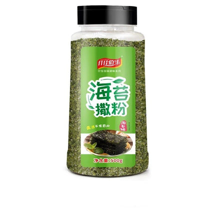 [新货亏本冲销量] 仟佳佰味 海苔撒粉 商用油炸 小吃撒粉 家用海苔 鸡排撒料 海苔粉  Seaweed Powder Seasoning Seaweed Flakes Serbuk Rumpai Laut (50g/500g)