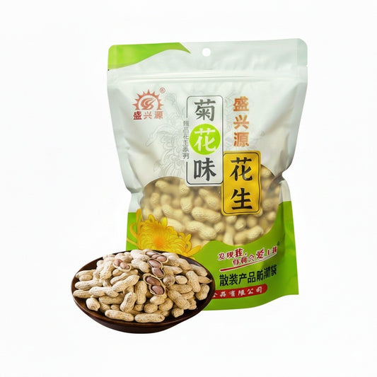 [新货亏本冲销量] 盛兴源 红丰亮 陈皮味花生 山核桃味花生 橙皮花生 鹤山特产花生 陈皮花生 无香味花生 HongFengLiang Tangerine Peel Liquer Garlic Saltly Peanut (350g)